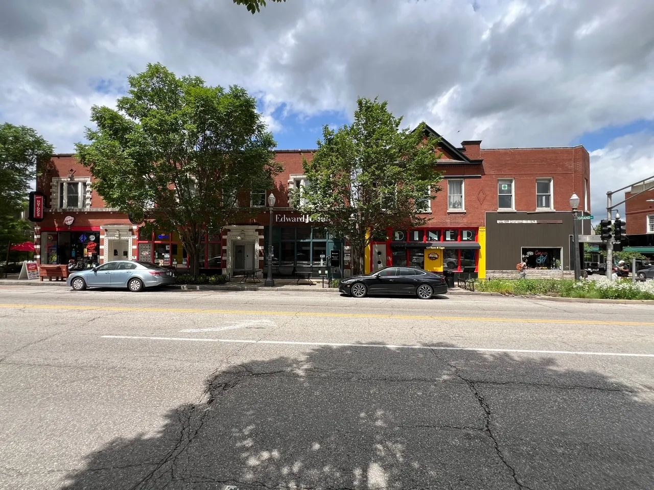 The South Grand commercial streetscape in St. Louis, where AHRA manages retail and mixed-use property